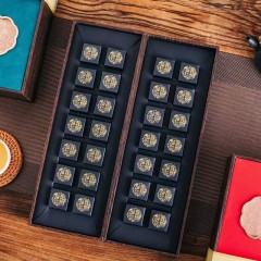 云边贡 定制款龙珠茶礼盒 28颗 （224克/盒） 云南供销社茶山直供