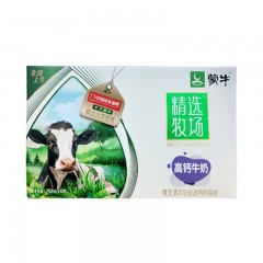 蒙牛精选牧场高钙牛奶全脂调制乳（利乐苗条装）250ml*10