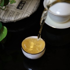 云边贡 供销年代普洱茶生茶357g片共5片礼盒装 云南供销社茶山直供