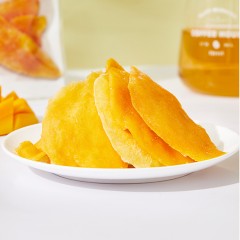 嘉源珍语酸甜芒果干零食小吃蜜饯果铺180g*2罐