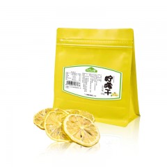 柠檬片泡水喝养生水果茶水果蛋糕装饰真空微波脱水果干不加糖*2